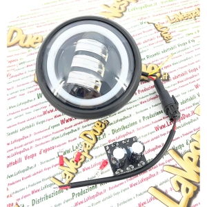 SIEM LED-Scheinwerferglas, Durchmesser 15 mm, für VESPA 90 SS 125 SUPER ET3 PRIMAVERA ro 091389 091390 193798 143075 144773