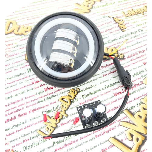 SIEM LED-Scheinwerferglas, Durchmesser 15 mm, für VESPA 90 SS 125 SUPER ET3 PRIMAVERA ro 091389 091390 193798 143075 144773
