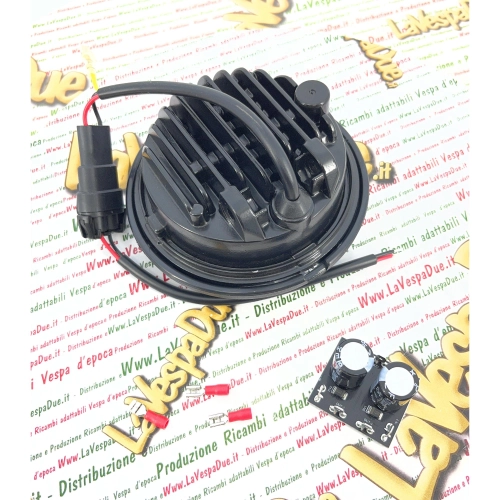 SIEM LED-Scheinwerferglas, Durchmesser 15 mm, für VESPA 90 SS 125 SUPER ET3 PRIMAVERA ro 091389 091390 193798 143075 144773