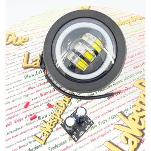 SIEM complete LED headlight assembly for VESPA PK