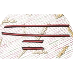 Juego de 4 embellecedores rojos para VESPA 50 PK XL RUSH de 1988 a 1989 V5X4T, molduras de goma ro 248176 248177 248179 248180 para guardabarros delantero y puerta trasera