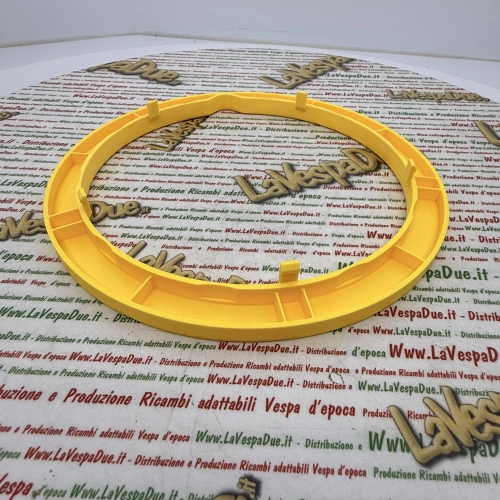 3D Wheel Nut Cover Ring YELLOW 3D Printed VESPA 50 125 PK XL HP S FL AUTOMATICA PLURIMATIC RUSH N FL2 CARBON EFFECT excellent quality and resistance