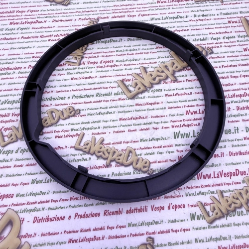 3D Printed Black Wheel Nut Cover Ring for VESPA 50 125 PK XL HP S FL AUTOMATICA PLURIMATIC RUSH N FL2 CARBON EFFECT excellent quality and resistance