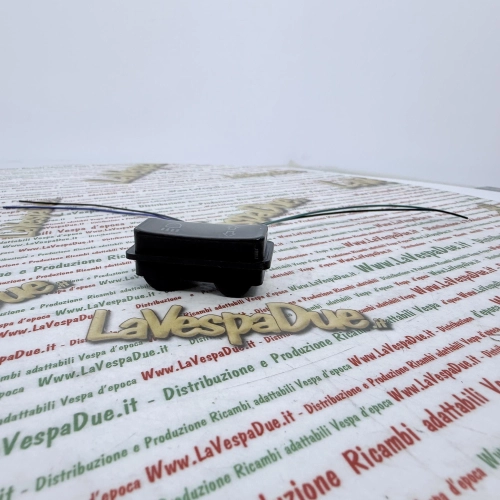 Luz indicadora de manillar ahumada impresa en 3D para VESPA PK 50 80 100 125 S SS, luz de manillar automática e indicador de intermitentes RO 178935.