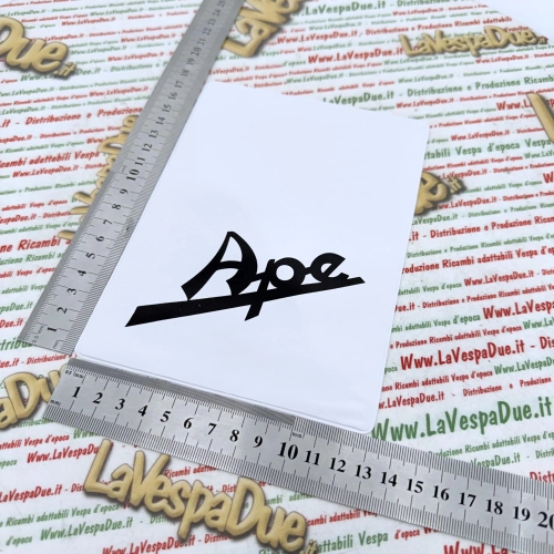 Porte-documents blanc vintage pour PIAGGIO APE MP CAR FL FL2 FL3 P MIX TM P CALESSINO A1 A11 AB AC MAX DIESEL POKER P601 P703