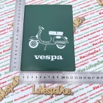 Vintage GREEN document holder for VESPA 125 ET3 PRIMAVERA ideal for GT GTR SPRINT VELOCE TS RALLY GS SS GL NLR document holder