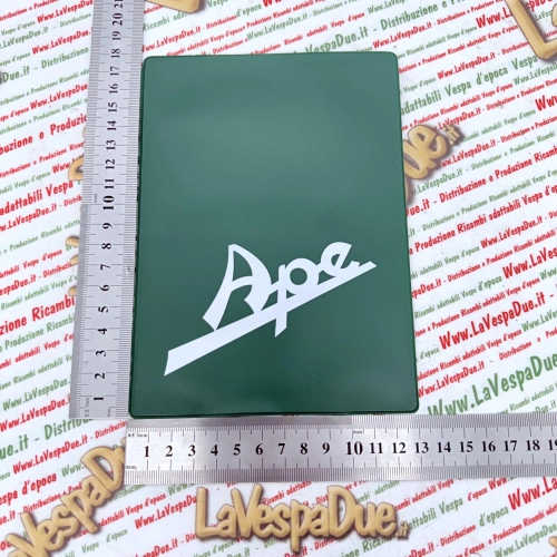 Porte-documents vert vintage pour PIAGGIO APE MP CAR FL FL2 FL3 P MIX TM P CALESSINO A1 A11 AB AC MAX DIESEL POKER P601 P703