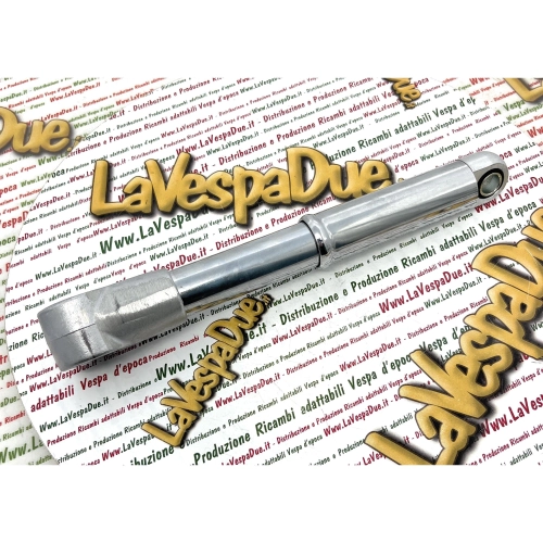 Front shock absorber VESPA 125 V30T V31T >181900 in cast aluminium with chrome plating treatment with screw and gasket