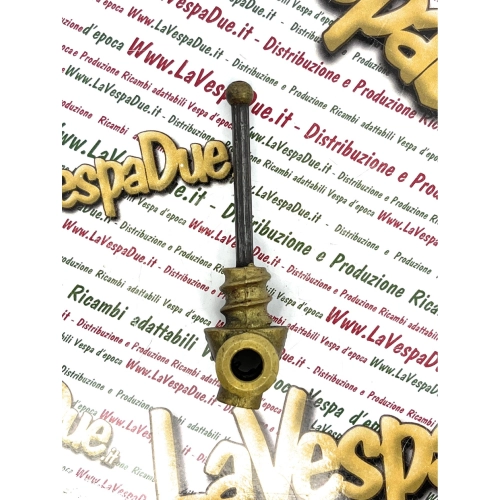 Hub joint for front suspension spring attachment VESPA 125 V30T V33T U VU1T VM1T adaptable VESPA V11T to V15T without grease nipple nos in bronze with tube and semi-sphere