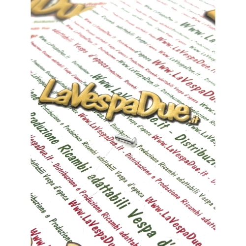 Bolzen für den Luftfilterdeckelhebel für VESPA 98 125 150 160 180 200 aus Aluminium, 3 x 10 mm Nietbolzen, Motorhaubenverriegelung zur Montage des linken Luftfilterdeckel-Verschlusshebels und der Staubschutzplatte der Motorhaube