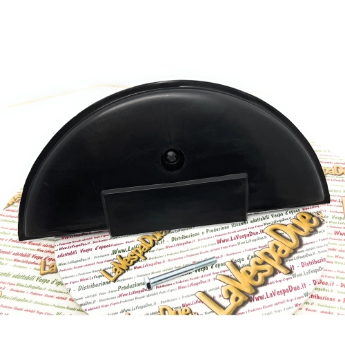 Reserveradabdeckung für VESPA 80 125 150 200 PX PE VNX1T VNX2T >135966 VLX1T >552410 VSX1T >195574 für Fahrzeuge ohne Batterie, komplett mit Schraube