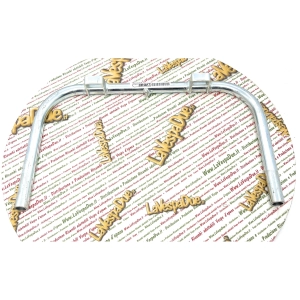 Support central pour VESPA 125 150 SUPER VNC VBC, roues de 8 pouces en métal Ø 20 mm avec épaisseur de tube d'origine de 2,5 mm, livré avec traitement de galvanisation
