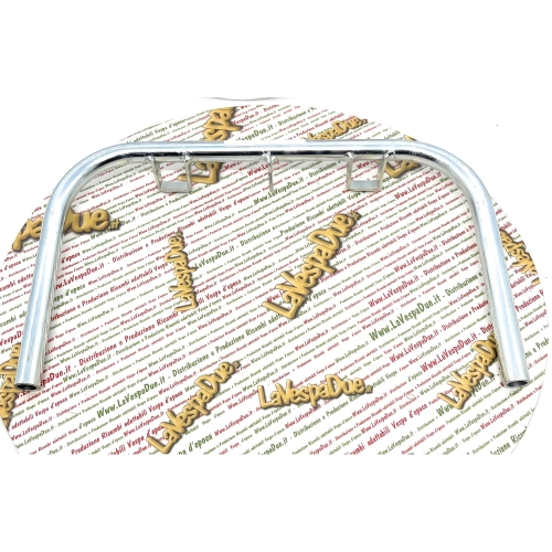 Support central pour VESPA 125 150 SUPER VNC VBC, roues de 8 pouces en métal Ø 20 mm avec épaisseur de tube d'origine de 2,5 mm, livré avec traitement de galvanisation