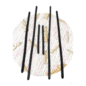 Set of 6 rubber strips for floorboards for VESPA 50 N V5A1T 25001>283299 50 R V5A1T 700001>938761 with 10 holes on the longest strip, Italian product