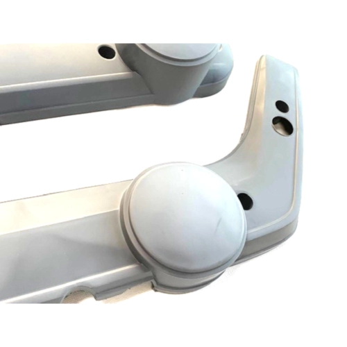 Paire de panneaux latéraux gris pour PIAGGIO 50 CIAO PX monovitesse avec variateur