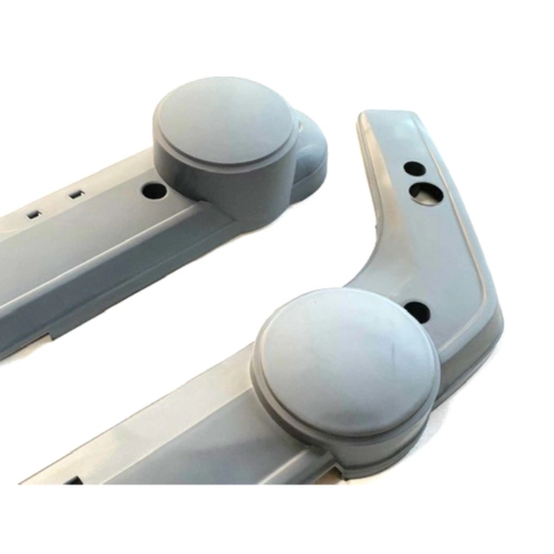 Paire de panneaux latéraux gris pour PIAGGIO 50 CIAO PX monovitesse avec variateur