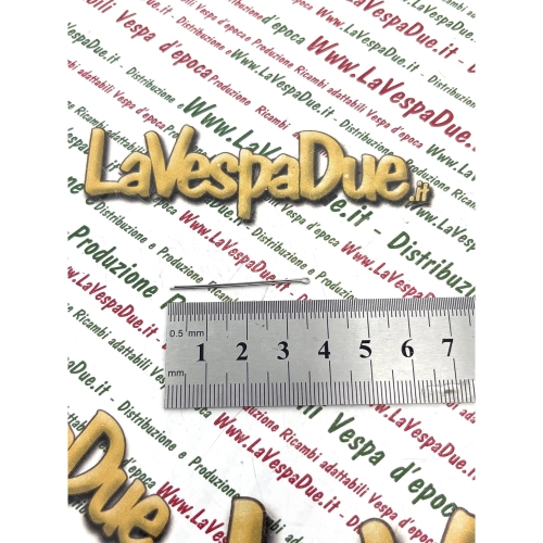 1 x 32 mm Splint aus verzinktem Stahl für VESPA, APE, LAMBRETTA und diverse Anwendungen wie Bremstrommelklemmen, Filterhalterungen, Tankdeckel und Türschlösser