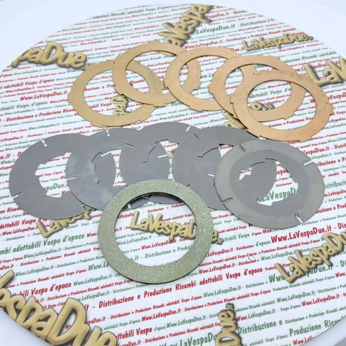SURFLEX Clutch Discs for MOTO GUZZI 500 4T SPORT 13 14 15 NORMAL 1921/24 GT 16 CIVIL 17 MILITARY NORGE