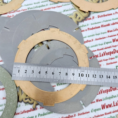 SURFLEX Clutch Discs for MOTO GUZZI 500 4T SPORT 13 14 15 NORMAL 1921/24 GT 16 CIVIL 17 MILITARY NORGE