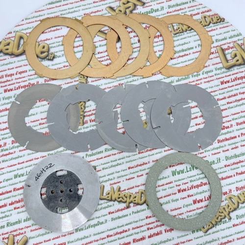Disques d'embrayage SURFLEX pour MOTO GUZZI 500 4T SPORT 13 14 15 NORMAL 1921/24 GT 16 CIVIL 17 MILITARY NORGE