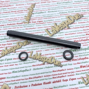Ensemble tube et rondelle pour support de traverse moteur au cadre pour VESPA 80 125 150 200 PX PE VNA VNB VNC VNL VBA VBB GL VLA VLB SPRINT ACMA en métal bruni