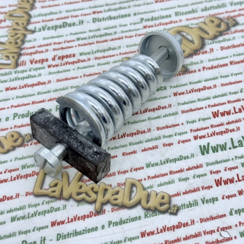 Kit de muelles para revisión del bastidor del asiento individual para VESPA 125 150 VNA VNB VNC VNL2 VNL3 VNX VBA VBB VBC VLA GL VLB VLX con tornillo, tuerca, amortiguador de muelle y arandela cónica