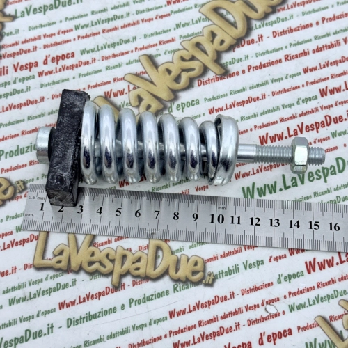 Kit de muelles para revisión del bastidor del asiento individual para VESPA 125 150 VNA VNB VNC VNL2 VNL3 VNX VBA VBB VBC VLA GL VLB VLX con tornillo, tuerca, amortiguador de muelle y arandela cónica