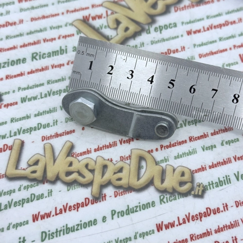 Kit de fixation pour câble de frein arrière (PE) vers pédale, complet en métal galvanisé, pour VESPA 125 VNB VNC1 VNL2 VNL3 150 GL VGLB VBA VBB VBC GS VS VLB 160 GS 180 SS 200 RALLY PX PE, référence 094779 154738.