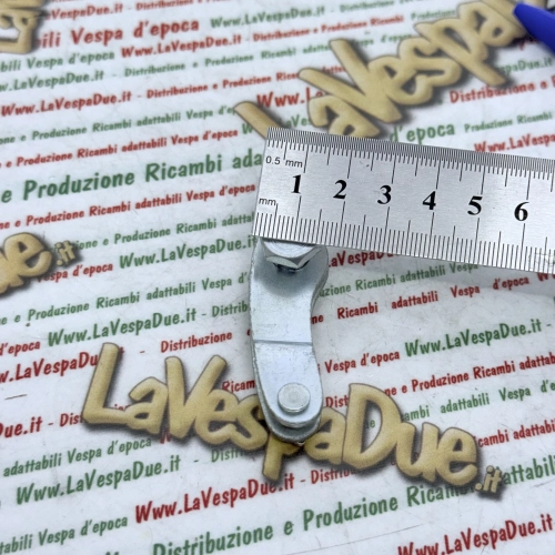 Kit de fixation pour câble de frein arrière (PE) vers pédale, complet en métal galvanisé, pour VESPA 125 VNB VNC1 VNL2 VNL3 150 GL VGLB VBA VBB VBC GS VS VLB 160 GS 180 SS 200 RALLY PX PE, référence 094779 154738.