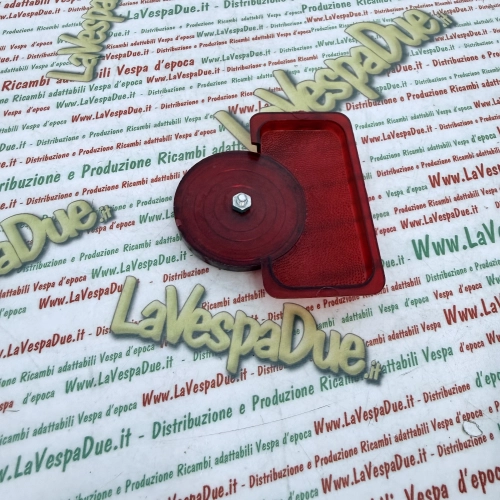 Reflector VESPA VM VN VL VB1 VNA GS 125 150 1954 a 1958 con reflector de luz de freno trasera SUPER CATALUX Tipo grande ro 020914