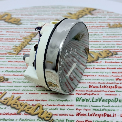 Compteur de vitesse chromé 160 km/h pour Vespa PX PE Arcobaleno 125 150 200 adaptable PX XL 50 125