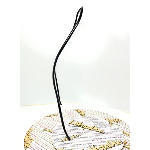 Bordure de protection en aluminium peint en noir semi-brillant pour VESPA 50 90 125 NLR SPECIAL PRIMAVERA ET3 ro 070416