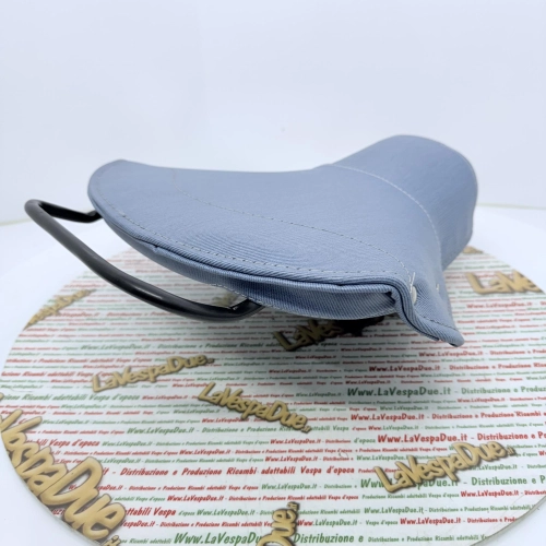 Asiento delantero de tela vaquera azul para VESPA 125 150 VNA VNB todos los modelos