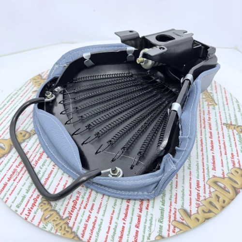 Asiento delantero de tela vaquera azul para VESPA 125 150 VNA VNB todos los modelos