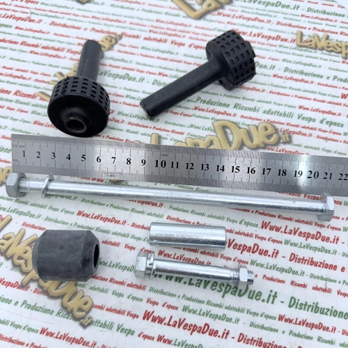 Kit de reparación de soportes de motor para VESPA 50 NLR SPECIAL PK S XL HP 90 SS 125 PRIMAVERA ET3 PK S XL HP con amortiguador elástico silentblock lado del motor ro 112204