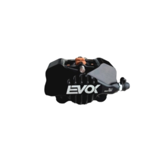 Étrier de frein avant noir EVOK IRON BRAKE P34 pour Vespa PX (compatible avec les modèles 125, 150 et 200 de 1998).