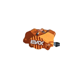 Étrier de frein avant orange EVOK IRON BRAKE P34 pour Vespa PX, compatible avec les modèles VESPA PX 125, 150 et 200 (année-modèle 1998).