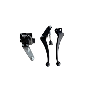 Kit de bomba de freno hidráulico delantero EVOK IRON P11 negro para VESPA PK
