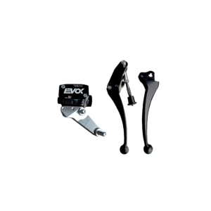 Kit de bomba de freno hidráulico delantero EVOK IRON P11 negro para VESPA 50 SPECIAL