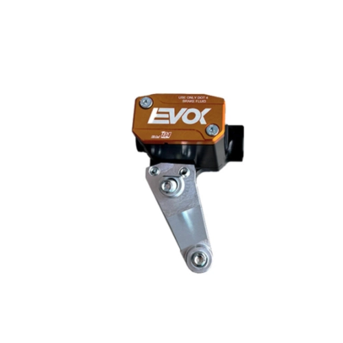 Kit de pompe de frein hydraulique avant EVOK IRON BRAKE P11 noir et orange pour VESPA ET3
