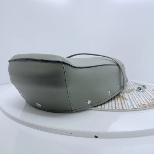 Cubierta superior y asa. Funda de asiento completa gris claro para VESPA 160 GS VSB1 primera serie.