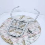 Plaque de porte-bagages arrière chromée pour VESPA 125 150 PRIMAVERA SPRINT ro 1B00815