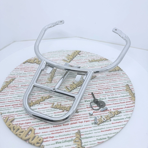 Placa cromada para portaequipajes trasero para VESPA 125 150 PRIMAVERA SPRINT ro 1B00815