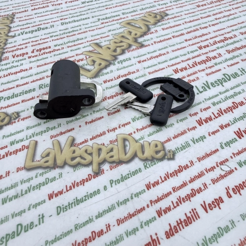 Helmet and bag lock for VESPA PIAGGIO CIAO SI BOXER BRAVO APRILIA with key anti-theft lock saddle handlebar helmet backpacks and luggage racks various applications