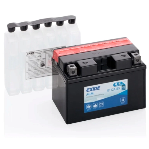 Batterie EXIDE ET12A-BS AGM scellée KIMKO