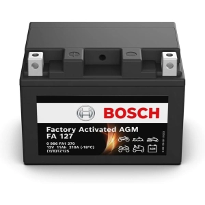 Batterie BOSCH YTZ12S 12V 11AH pour HONDA SH 300, prête à l'emploi et activée en usine
