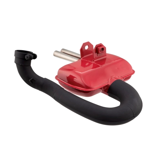 Red racing muffler SIP ROAD 3.0 24155030 ABARTH type for VESPA 200 RALLY PE PX P200E LUSSO ARCOBALENO ELESTART 98 MY COSA 200