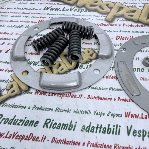Complete clutch damper set with spacers for VESPA 50 125 NLR PRIMAVERA ET3 PK SPECIAL ro 146625 154625 078594