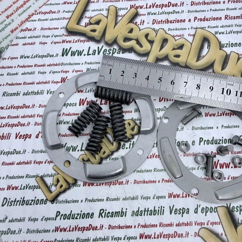 Complete clutch damper set with spacers for VESPA 50 125 NLR PRIMAVERA ET3 PK SPECIAL ro 146625 154625 078594