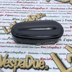 Semi-gloss black aluminum spring cover for hub spring for VESPA 50 90 125 NLR SPECIAL PRIMAVERA ET3 ro 070177